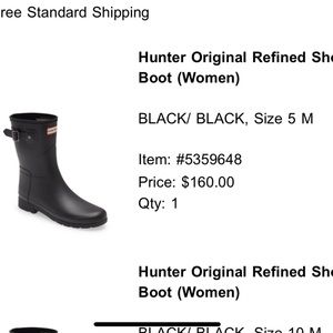 Hunter boots